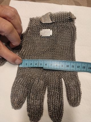 Guantes malla 
