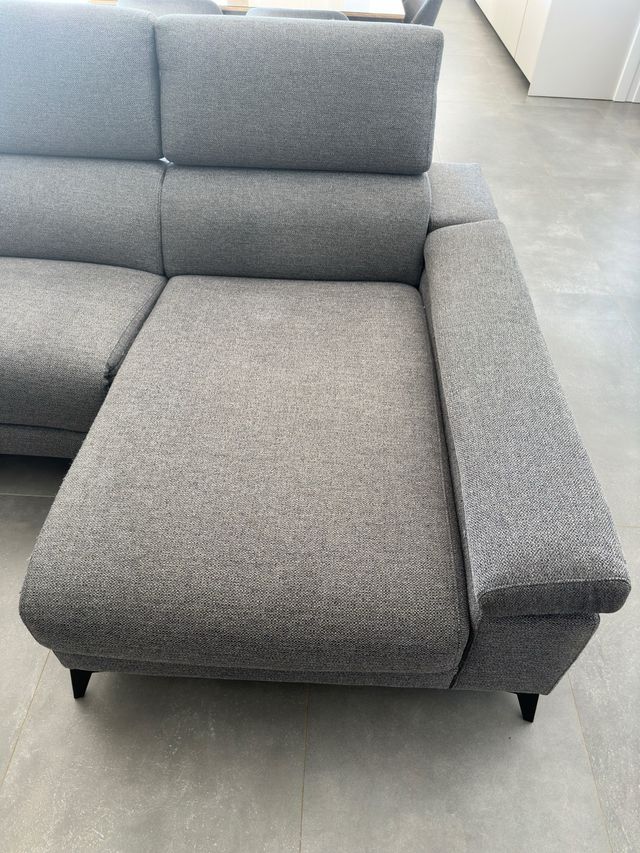 Sofa cheslong electrico