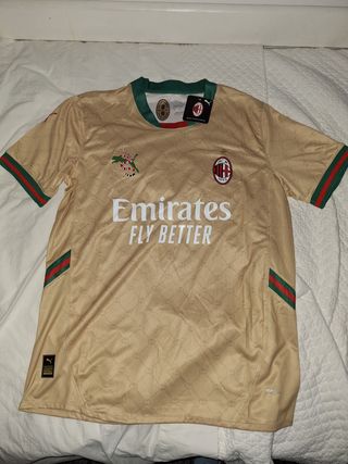 Camiseta Ac Milan X Gucci