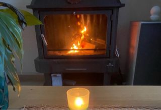 Chimenea De Leña Metálica