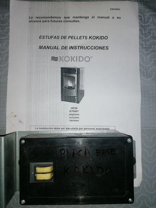 Piastra base stufa a pellet KOKIDO