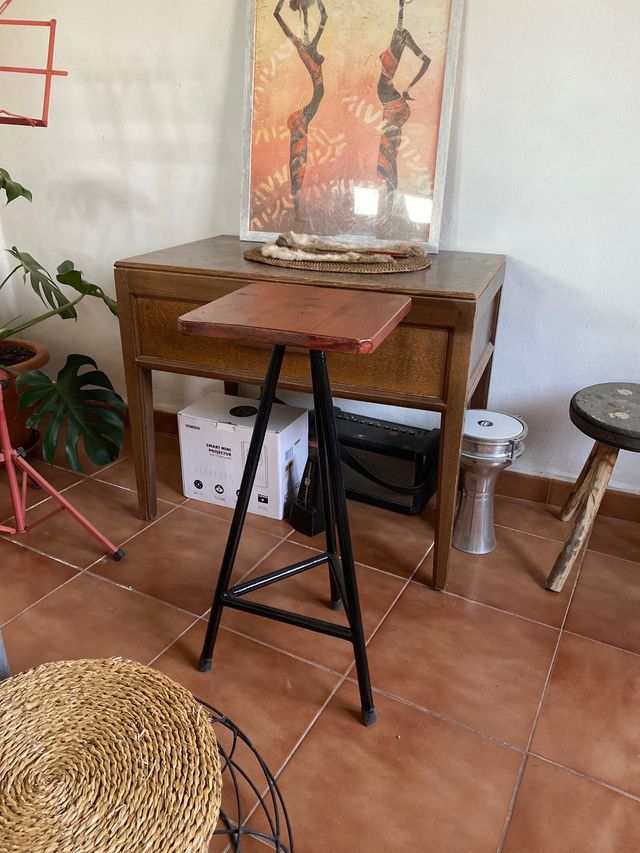 Taburete estilo industrial