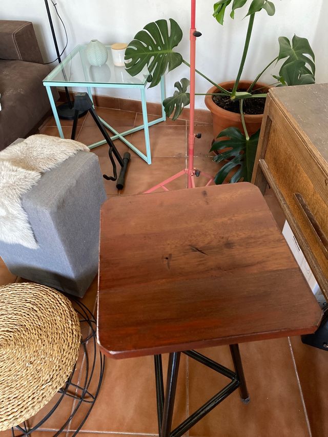 Taburete estilo industrial