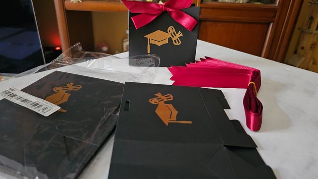 10 Scatole per confettata di Laurea