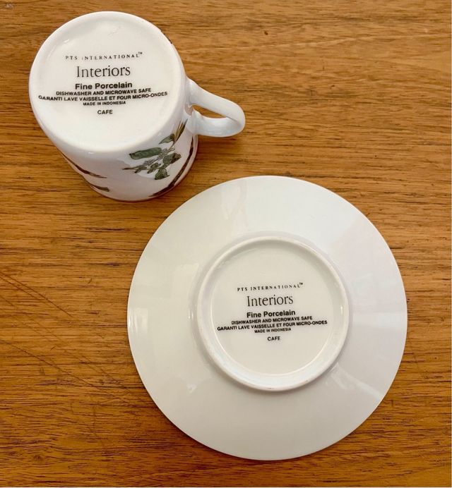 PTS INTERNATIONAL INTERIORS Set completo per tè e caffè