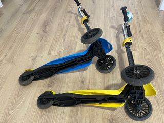 Conjunto de patinetes de tres ruedas Decathlon