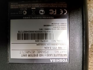 Notebook Toshiba satellite