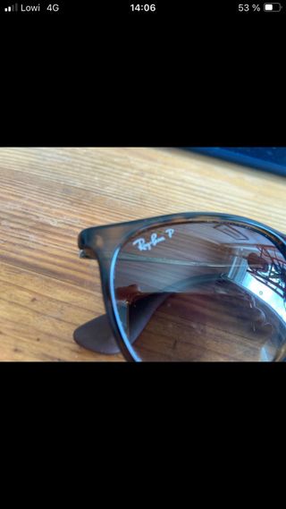Preciosas gabfas de sol Ray ban