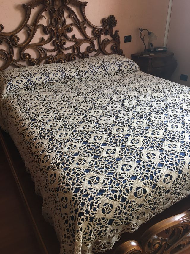 Copriletto artigianale