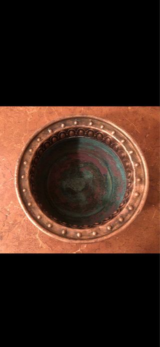 ANTICO VASO GRANDE IN RAME XX SECOLO