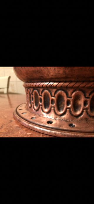 ANTICO VASO GRANDE IN RAME XX SECOLO