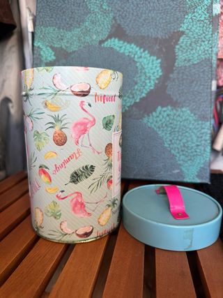 Caja laton fantasia tropical