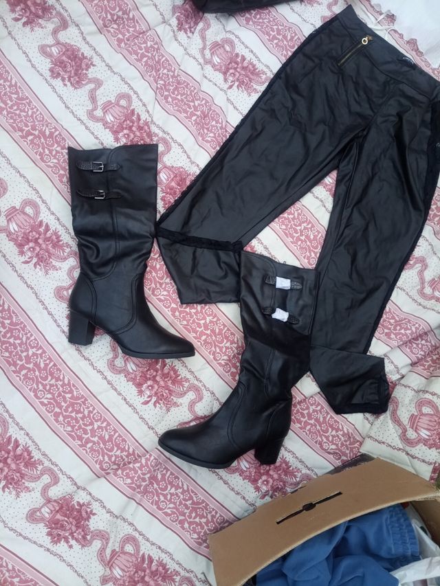 Botas de piel talla 40+🎁