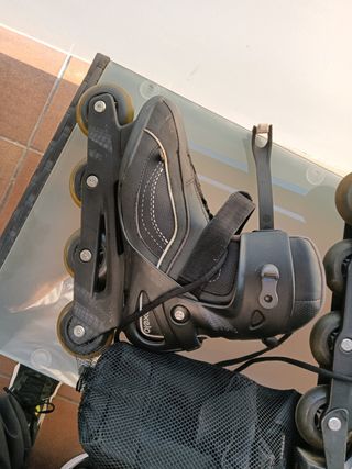 Conjunto de Patines y Protec.OXELO