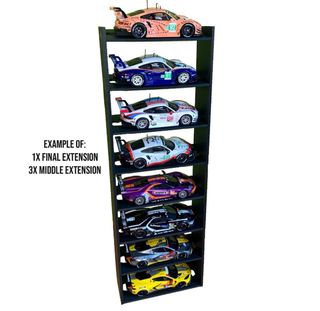 Expositor / estanteria para cochea scalextric slot