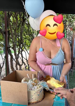 Vestido revelación genero