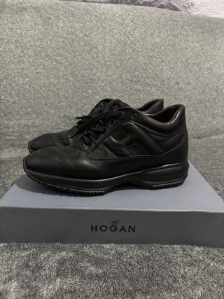 Hogan Interactive vera pelle nere 38.5