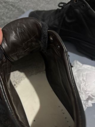 Hogan Interactive vera pelle nere 38.5