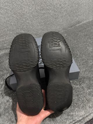 Hogan Interactive vera pelle nere 38.5