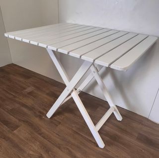 MESA Y SILLAS EXTERIOR JARDIN MADERA 