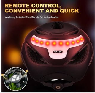 Casco Bicicleta con luz