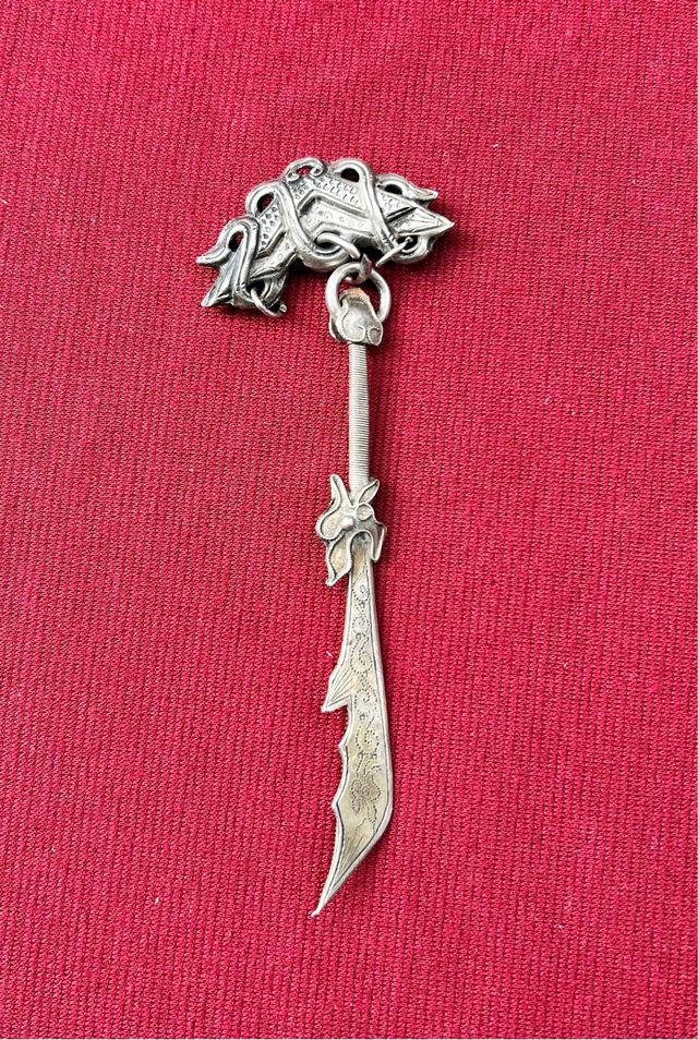 Abrecartas 1900 Plata