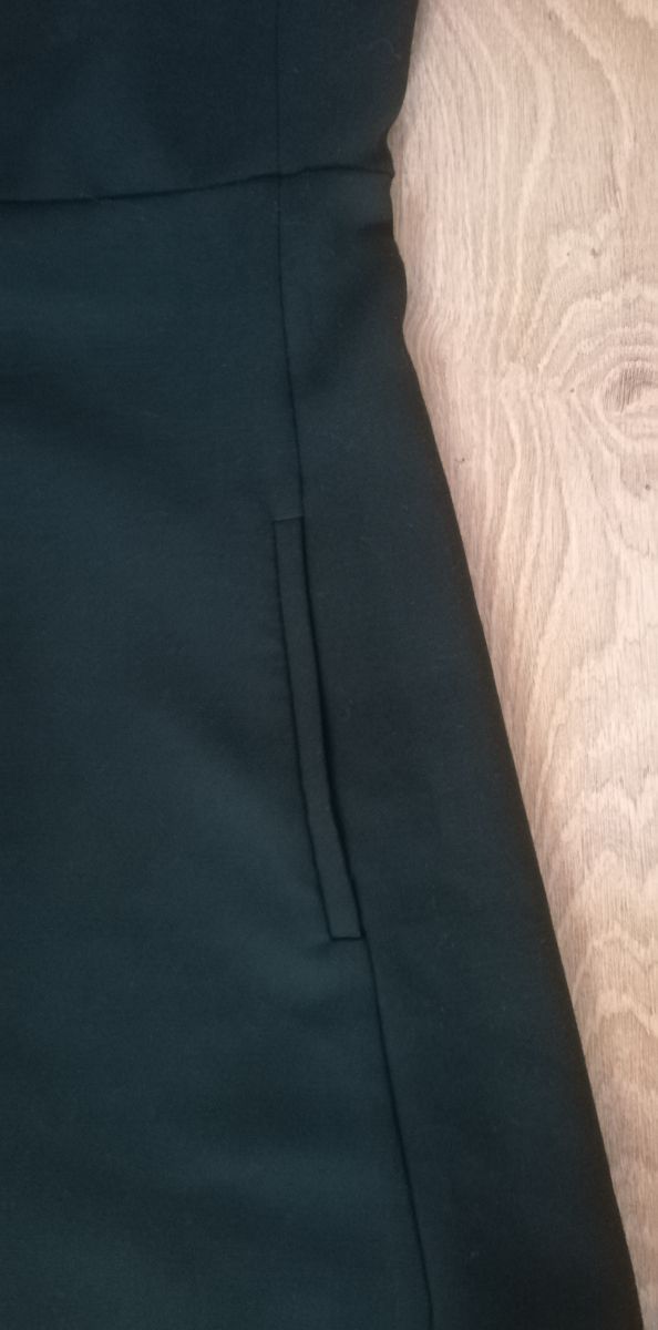 vestido verde de marca