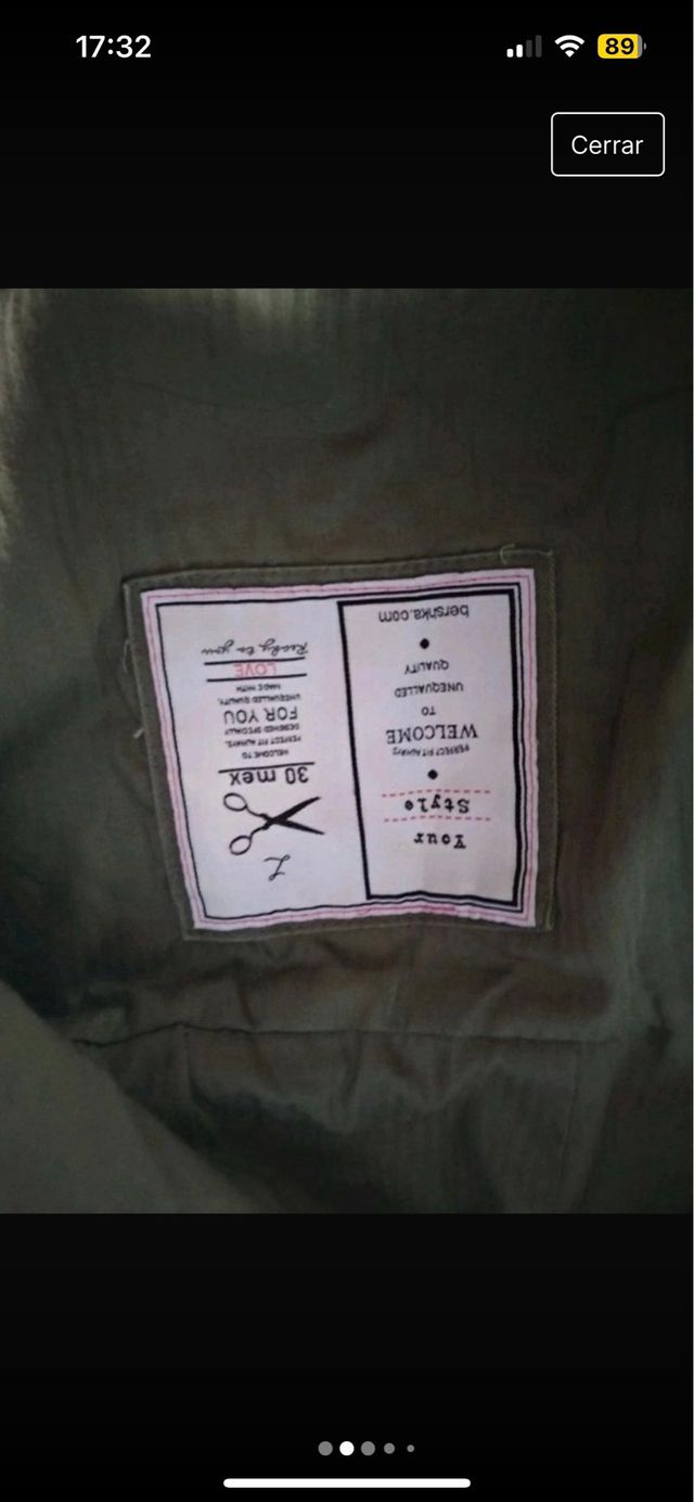 Chaqueta stradivarius nueva