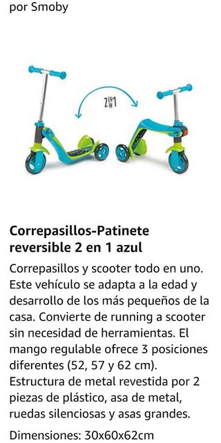 CORREPASILLOS/PATINETE