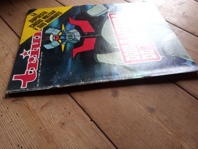 Mazinger Z. Revista Triunfo n°800. 1978