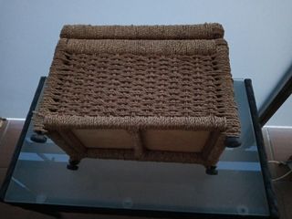 Caja vintage tipo cofre