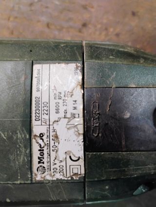Amoladora angular METABO W 2230