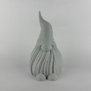 Gnomo di Natale Decorativo - Effetto Marmo