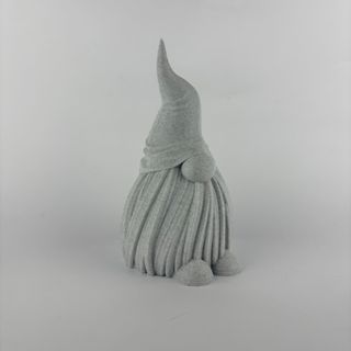 Gnomo di Natale Decorativo - Effetto Marmo
