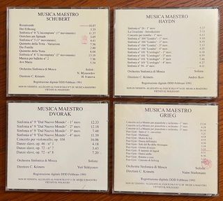 4 CD Musica Maestro