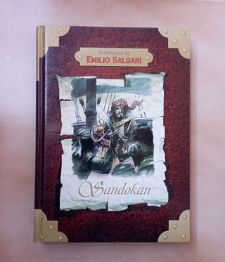 🏴‍☠️ Pirata SANDOKÁN 🎁3 libros Emilio Salgari