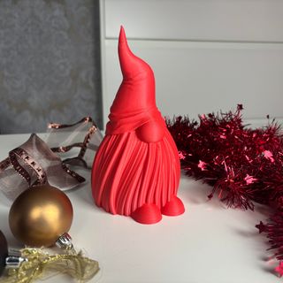 Gnomo di Natale Decorativo - Colore Rosso