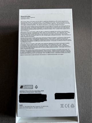 IPHONE 14 PRO MAX NEGRO 100 BATERIA 256 GB