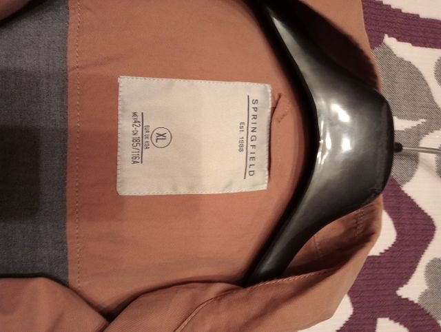 Chaqueta hombre bomber cremallera