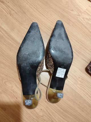 Conjunto zapatos y bolso fiesta