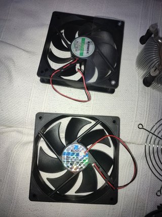 Ventiladores ordenador y varias cosas