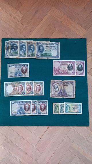 Billetes antiguos