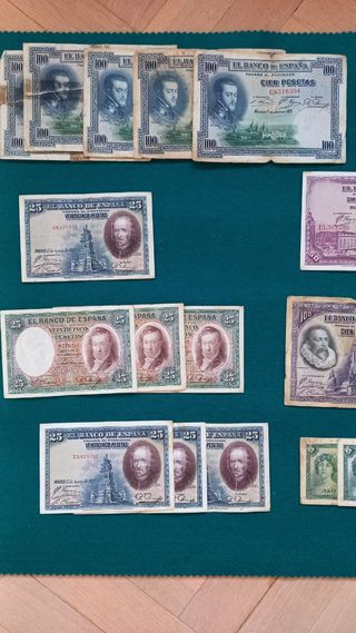 Billetes antiguos