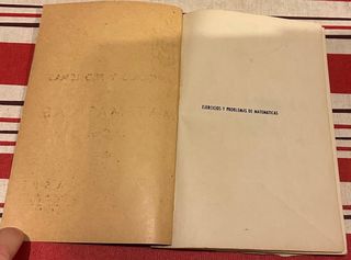 Matemáticas 2o bachillerato 1958