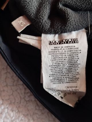 Giubbotto Unisex Napapijri nero XS