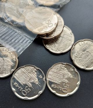 50 PESETAS 1995 SC UNC SIN CIRCULAR