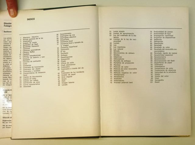 📸 Diccionario ilustrado fotografía, Parramon,1974