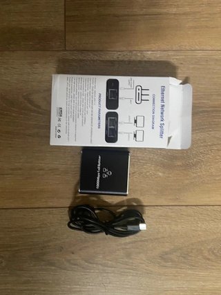 Ethernet Splitter 1 a 2 1000Mbps