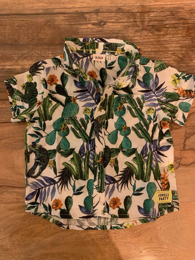 Camicia Hawaiana Blukids