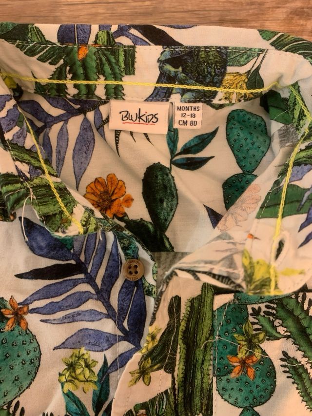 Camicia Hawaiana Blukids
